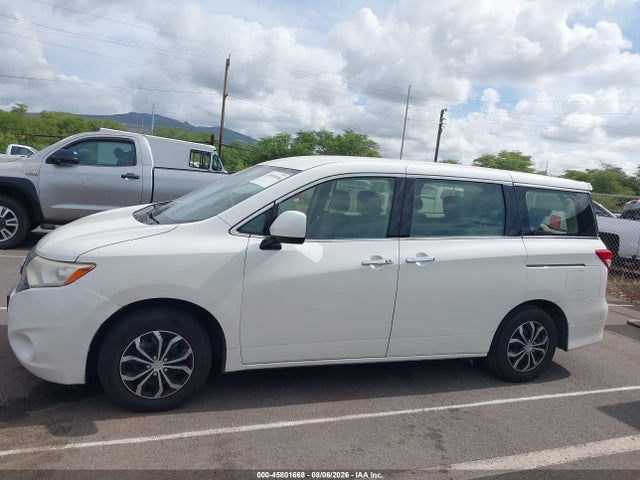 45801668 :رقم المزاد ، JN8AE2KPXF9129285 vin ، 2015 Nissan Quest S مزاد بيع