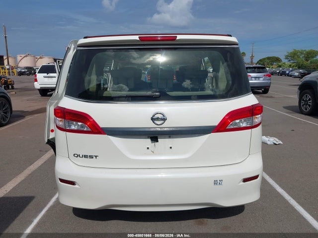 45801668 :رقم المزاد ، JN8AE2KPXF9129285 vin ، 2015 Nissan Quest S مزاد بيع