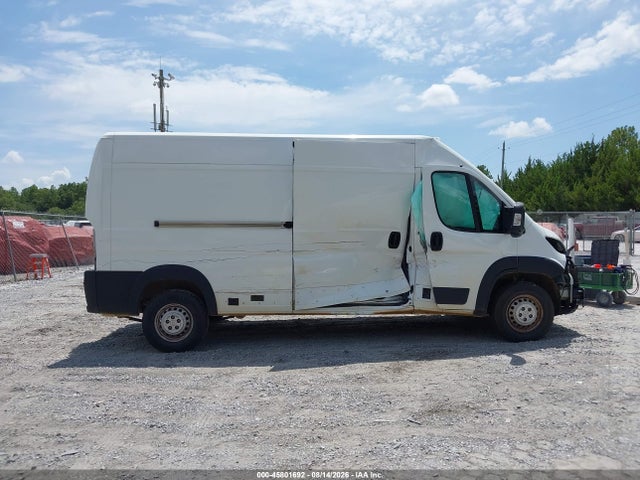 45801692 :رقم المزاد ، 3C6LRVDG9SE513417 vin ، 2025 Ram Promaster 2500 Tradesman High Roof 159 Wb W/pass Seat مزاد بيع