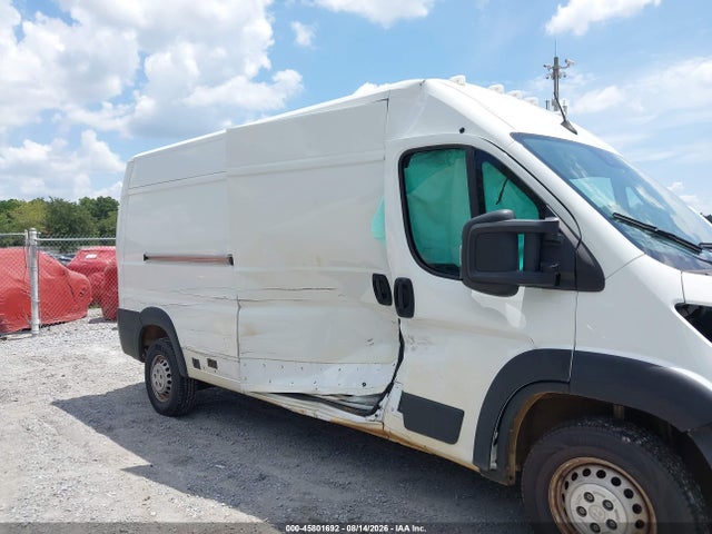 45801692 :رقم المزاد ، 3C6LRVDG9SE513417 vin ، 2025 Ram Promaster 2500 Tradesman High Roof 159 Wb W/pass Seat مزاد بيع