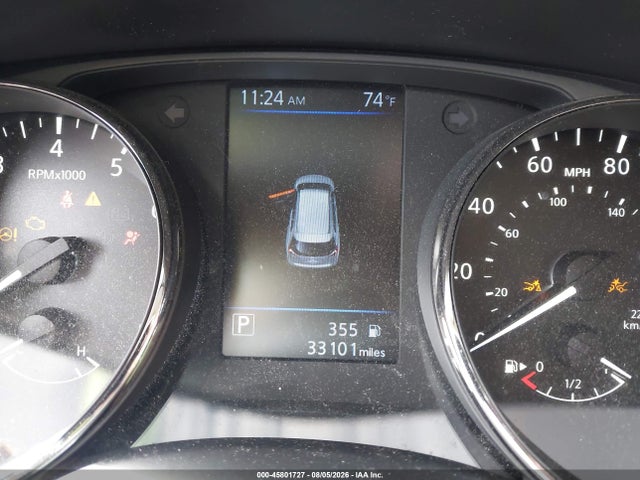 2020 Nissan Rogue Sv Intelligent Awd მანქანა იყიდება აუქციონზე, vin: JN8AT2MVXLW101131, აუქციონის ნომერი: 45801727