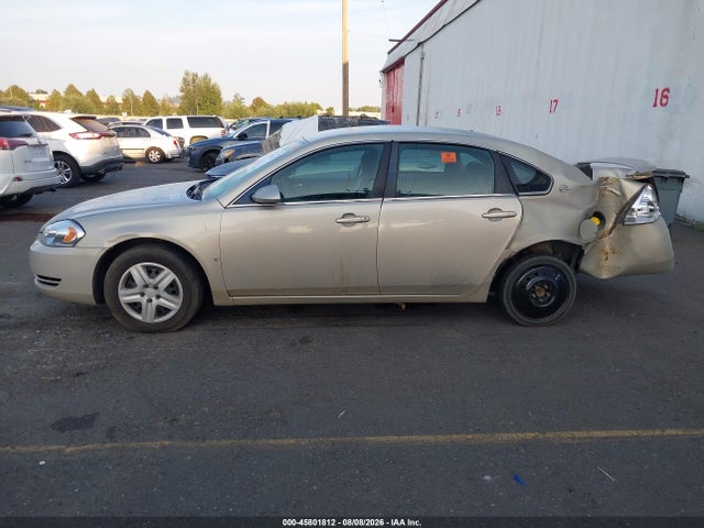 45801812 :رقم المزاد ، 2G1WB58K181282911 vin ، 2008 Chevrolet Impala Ls مزاد بيع