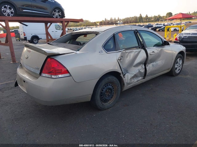 45801812 :رقم المزاد ، 2G1WB58K181282911 vin ، 2008 Chevrolet Impala Ls مزاد بيع