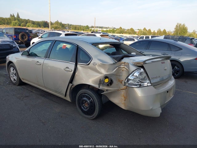 45801812 :رقم المزاد ، 2G1WB58K181282911 vin ، 2008 Chevrolet Impala Ls مزاد بيع