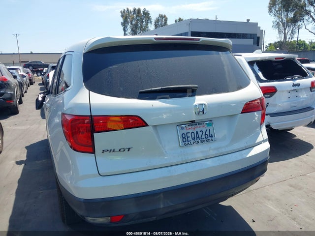 5FNYF5H59JB031071 Honda Pilot Ex-l