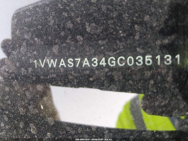 1VWAS7A34GC035131 Volkswagen Passat 1.8t S
