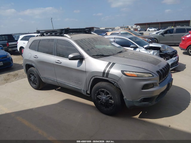 2016 Jeep Cherokee Latitude მანქანა იყიდება აუქციონზე, vin: 1C4PJLCB6GW177623, აუქციონის ნომერი: 45801859