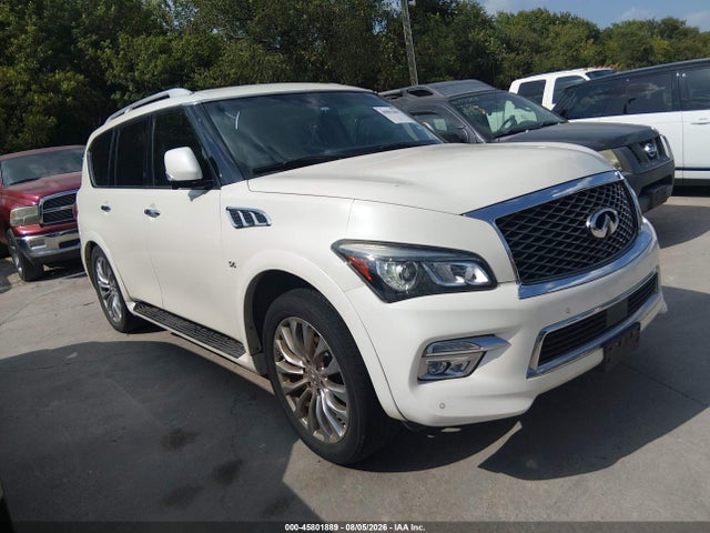 2015 Infiniti Qx80 მანქანა იყიდება აუქციონზე, vin: JN8AZ2NE7F9081050, აუქციონის ნომერი: 45801889