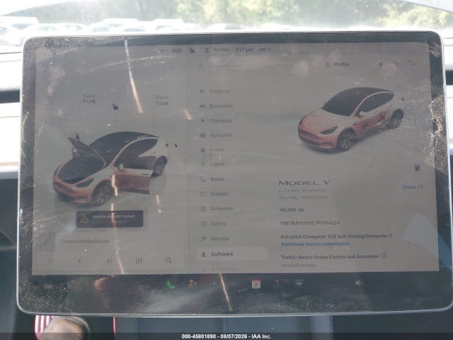 7SAYGDEE7PF614228 Tesla Model Y Awd/long Range Dual Motor All-wheel Drive