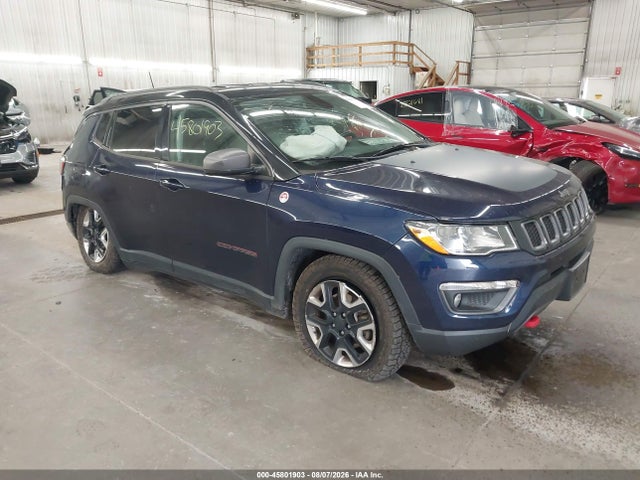 45801903 :رقم المزاد ، 3C4NJDDB4JT207582 vin ، 2018 Jeep Compass Trailhawk 4x4 مزاد بيع
