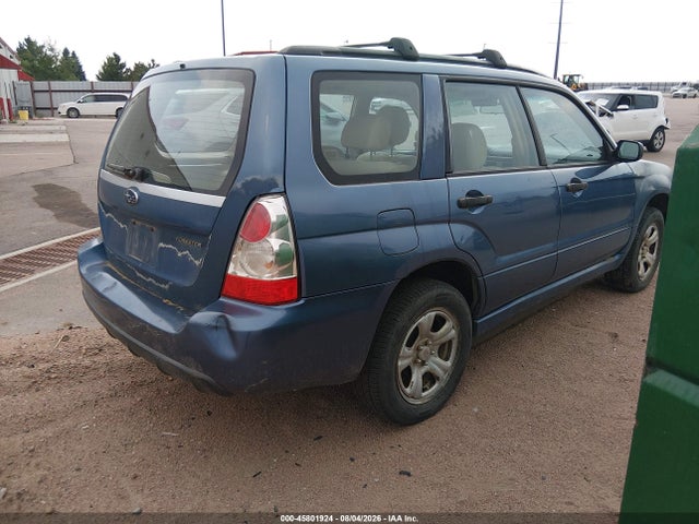 2007 Subaru Forester 2.5x მანქანა იყიდება აუქციონზე, vin: JF1SG63677H718833, აუქციონის ნომერი: 45801924