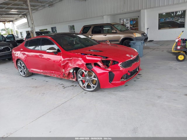 2018 Kia Stinger Gt1 მანქანა იყიდება აუქციონზე, vin: KNAE45LC9J6034446, აუქციონის ნომერი: 45801925
