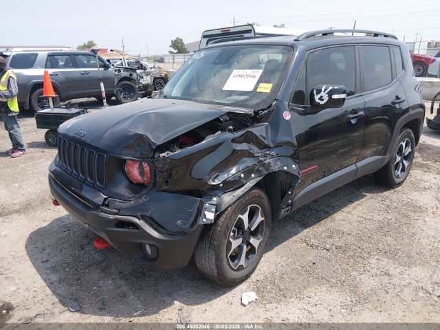 45802046 :رقم المزاد ، ZACNJDC18NPN70034 vin ، 2022 Jeep Renegade Trailhawk 4x4 مزاد بيع