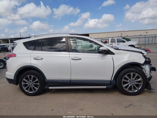 2016 Toyota Rav4 Limited მანქანა იყიდება აუქციონზე, vin: 2T3YFREV1GW265865, აუქციონის ნომერი: 45802093