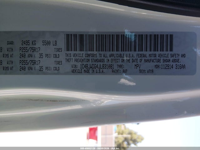 1C4BJWDG4JL831081 Jeep Wrangler Jk Unlimited Sport S 4x4