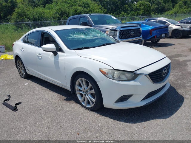 2014 Mazda Mazda6 I Touring მანქანა იყიდება აუქციონზე, vin: JM1GJ1V6XE1122977, აუქციონის ნომერი: 45802152
