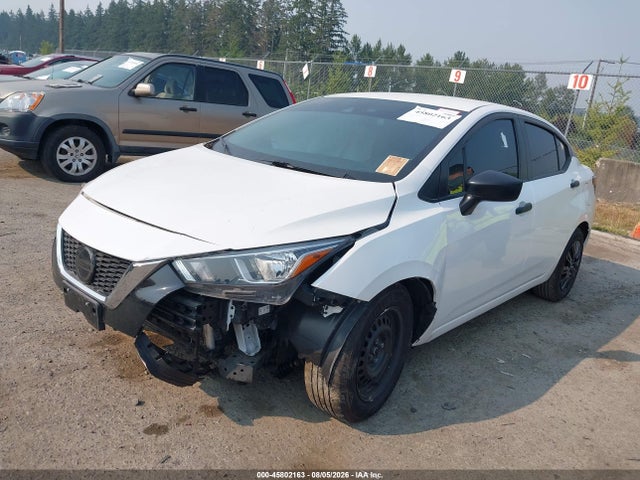 Nissan Versa S Xtronic Cvt 2020 3N1CN8DV6LL827207 Image 2