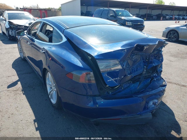 45802216 :رقم المزاد ، 5YJSA1H24FF095318 vin ، 2015 Tesla Model S 70d/85d/p85d مزاد بيع
