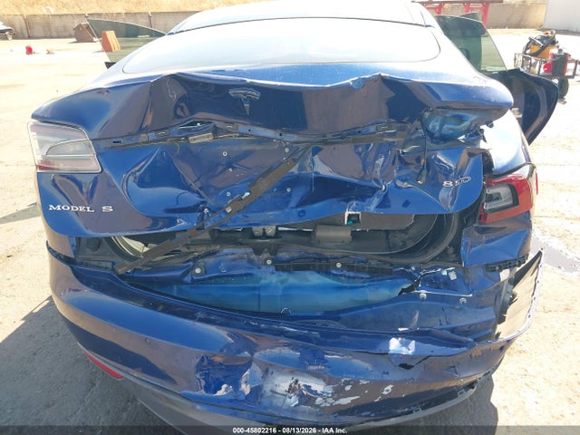 45802216 :رقم المزاد ، 5YJSA1H24FF095318 vin ، 2015 Tesla Model S 70d/85d/p85d مزاد بيع