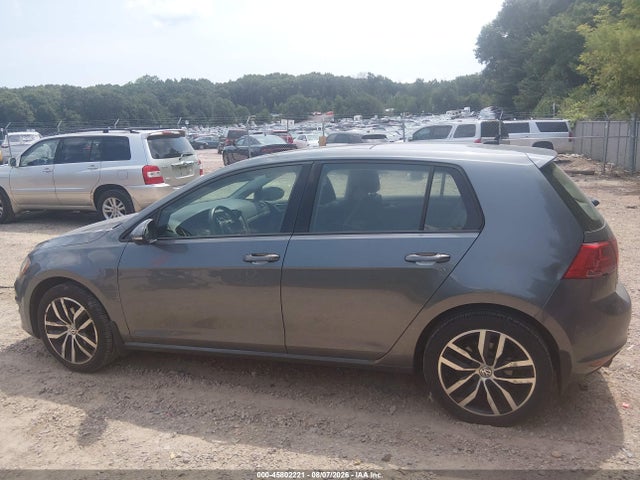 Продажа на аукционе авто 2016 Volkswagen Golf Tsi Se 4-door, vin: 3VW217AU4GM023057, номер лота: 45802221