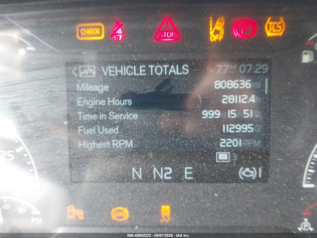 45802222 :رقم المزاد ، 4V4NC9EH2LN247225 vin ، 2020 Volvo Vnl مزاد بيع