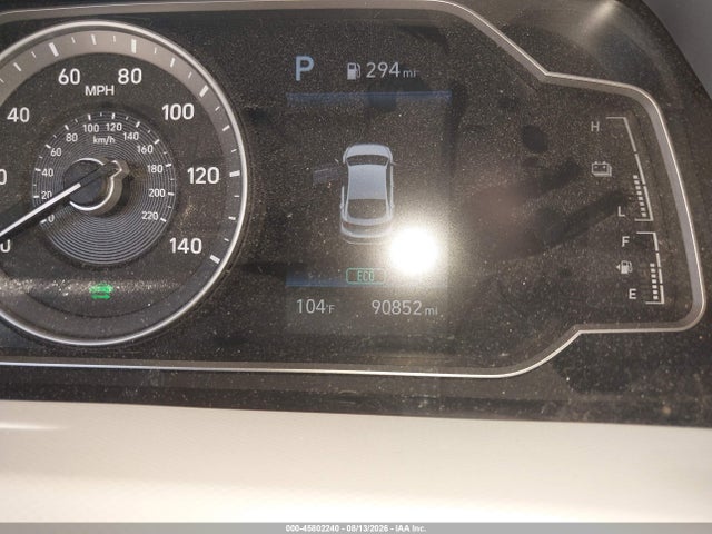 2020 Hyundai Ioniq Hybrid Blue მანქანა იყიდება აუქციონზე, vin: KMHC65LC1LU220710, აუქციონის ნომერი: 45802240