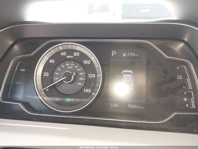 2020 Hyundai Ioniq Hybrid Blue მანქანა იყიდება აუქციონზე, vin: KMHC65LC1LU220710, აუქციონის ნომერი: 45802240