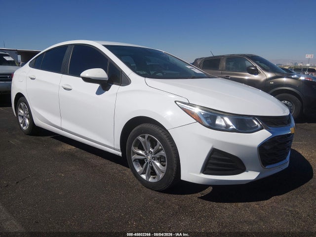 2019 Chevrolet Cruze Ls მანქანა იყიდება აუქციონზე, vin: 1G1BC5SM7K7152714, აუქციონის ნომერი: 45802266