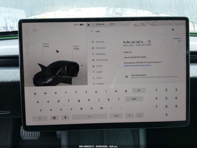 Tesla Model 3 Premium All-wheel Drive 2026 5YJ3E1EB7TF173289 Image 7