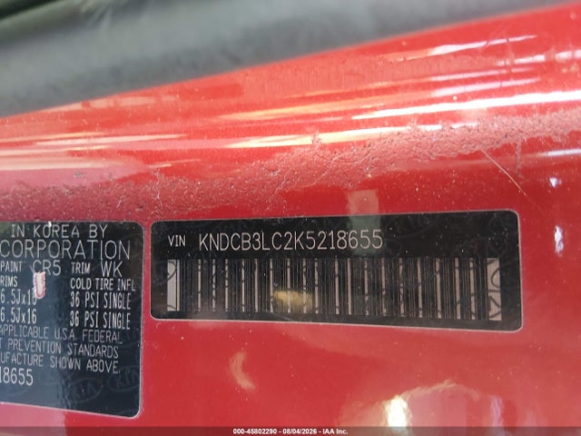 KIA NIRO LX 2019 KNDCB3LC2K5218655 Image 8