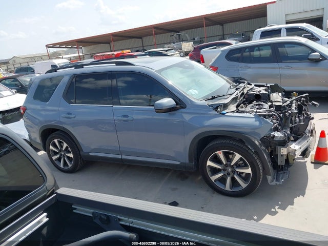 2023 Honda Pilot Awd Elite მანქანა იყიდება აუქციონზე, vin: 5FNYG1H86PB043672, აუქციონის ნომერი: 45802298