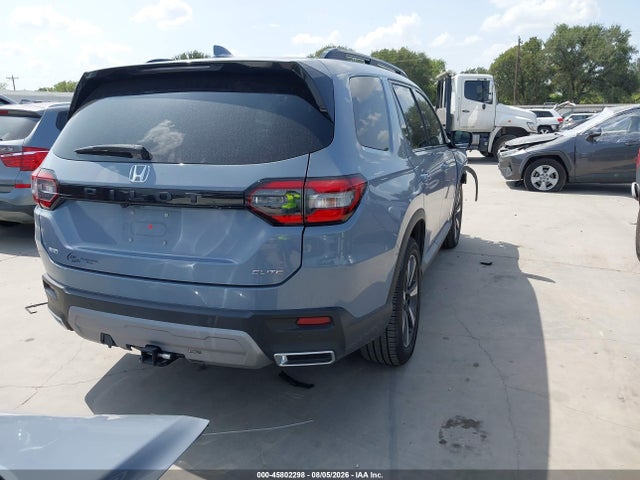 2023 Honda Pilot Awd Elite მანქანა იყიდება აუქციონზე, vin: 5FNYG1H86PB043672, აუქციონის ნომერი: 45802298