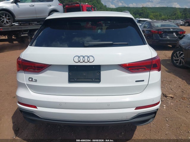 Продаж на аукціоні авто 2025 Audi Q3 Premium 45 Tfsi S Line Quattro Tiptronic, vin: WA1DECF38S1049766, номер лоту: 45802304
