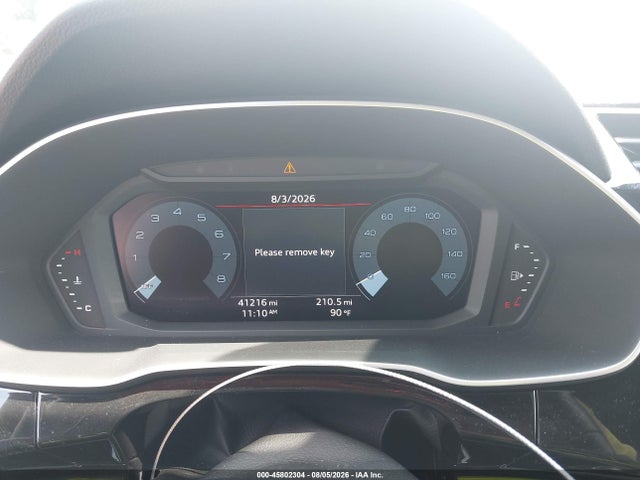 Продаж на аукціоні авто 2025 Audi Q3 Premium 45 Tfsi S Line Quattro Tiptronic, vin: WA1DECF38S1049766, номер лоту: 45802304