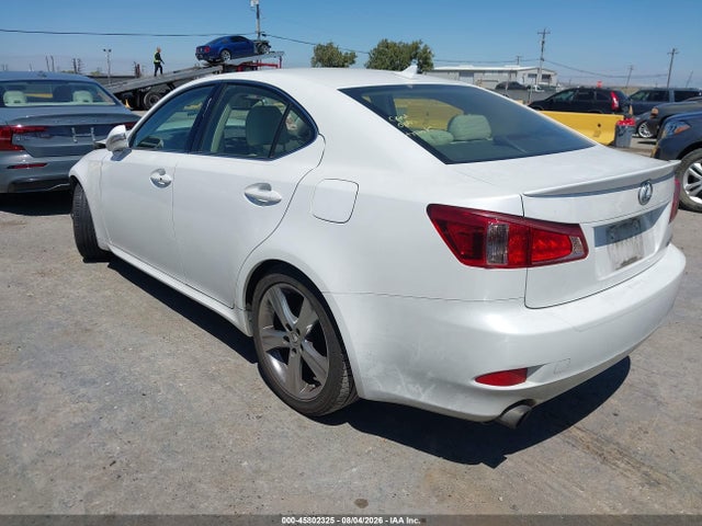 Aukcja sprzedaży 2012 Lexus Is 250, vin: JTHBF5C21C2103100, numer aukcji: 45802325