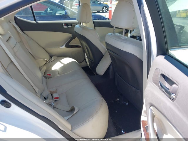 Aukcja sprzedaży 2012 Lexus Is 250, vin: JTHBF5C21C2103100, numer aukcji: 45802325