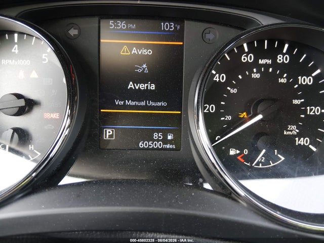 45802328 :رقم المزاد ، JN1BJ1CR0KW344470 vin ، 2019 Nissan Rogue Sport Sv مزاد بيع
