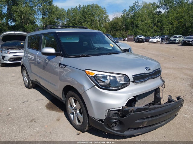 2018 Kia Soul მანქანა იყიდება აუქციონზე, vin: KNDJN2A23J7582427, აუქციონის ნომერი: 45802358