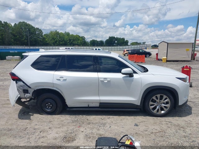 2025 Toyota Grand Highlander Limited მანქანა იყიდება აუქციონზე, vin: 5TDAAAB50SS099077, აუქციონის ნომერი: 45802378