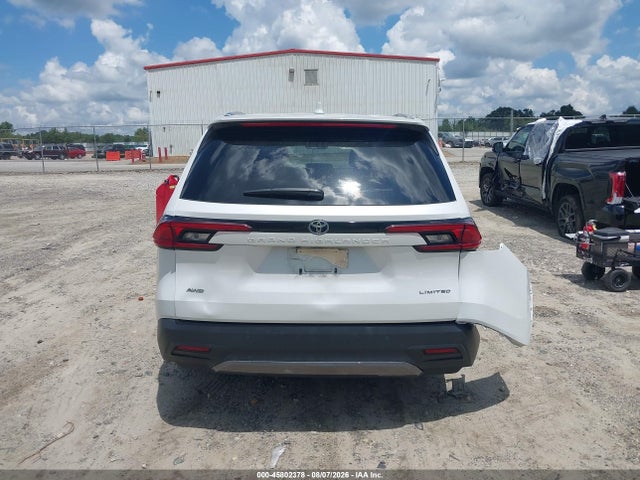 2025 Toyota Grand Highlander Limited მანქანა იყიდება აუქციონზე, vin: 5TDAAAB50SS099077, აუქციონის ნომერი: 45802378