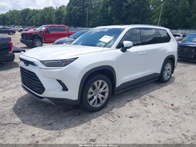 2025 Toyota Grand Highlander Limited მანქანა იყიდება აუქციონზე, vin: 5TDAAAB50SS099077, აუქციონის ნომერი: 45802378