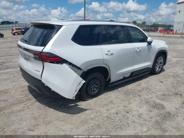 2025 Toyota Grand Highlander Limited მანქანა იყიდება აუქციონზე, vin: 5TDAAAB50SS099077, აუქციონის ნომერი: 45802378