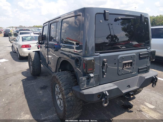 Продажа на аукционе авто 2017 Jeep Wrangler Unlimited Rubicon, vin: 1C4HJWFG4HL663847, номер лота: 45802384