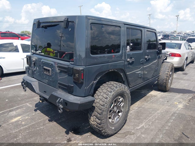 Продажа на аукционе авто 2017 Jeep Wrangler Unlimited Rubicon, vin: 1C4HJWFG4HL663847, номер лота: 45802384