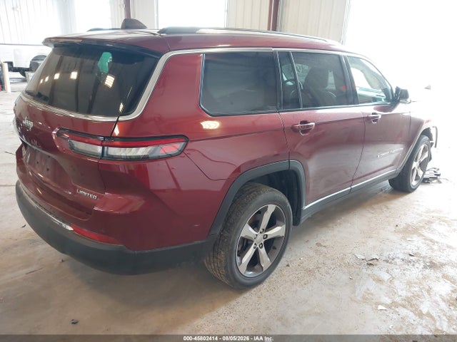 45802414 :رقم المزاد ، 1C4RJKBG6M8139020 vin ، 2021 Jeep Grand Cherokee L Limited 4x4 مزاد بيع