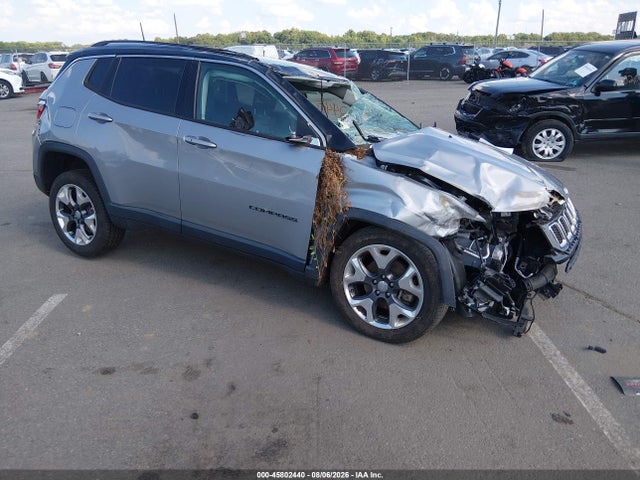 2021 Jeep Compass Limited 4x4 მანქანა იყიდება აუქციონზე, vin: 3C4NJDCB6MT551288, აუქციონის ნომერი: 45802440