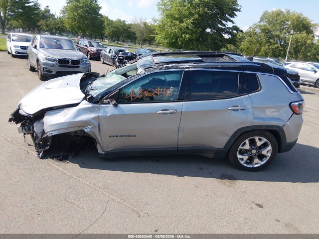 2021 Jeep Compass Limited 4x4 მანქანა იყიდება აუქციონზე, vin: 3C4NJDCB6MT551288, აუქციონის ნომერი: 45802440