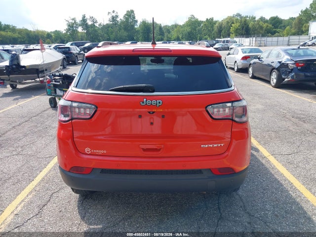 2019 Jeep Compass Sport მანქანა იყიდება აუქციონზე, vin: 3C4NJCAB9KT731259, აუქციონის ნომერი: 45802451