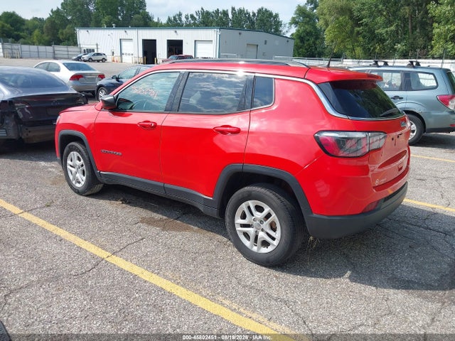 2019 Jeep Compass Sport მანქანა იყიდება აუქციონზე, vin: 3C4NJCAB9KT731259, აუქციონის ნომერი: 45802451