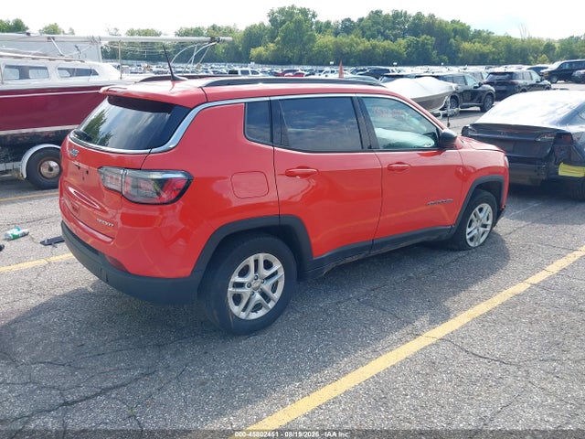 2019 Jeep Compass Sport მანქანა იყიდება აუქციონზე, vin: 3C4NJCAB9KT731259, აუქციონის ნომერი: 45802451